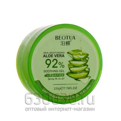 Увлажняющий крем-гель Beotua "Real Moisturizing  Aloe Vera 92%" 220 g