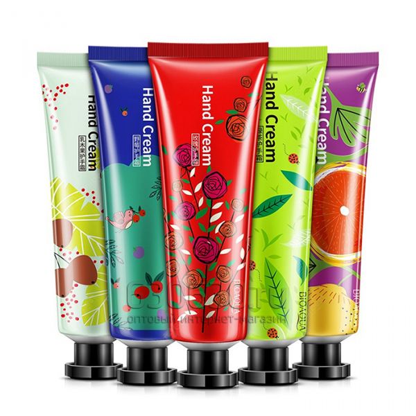 Набор увлажняющих кремов для рук 5 in 1"Plant Fragrance Hand Cream" 5 x 30g