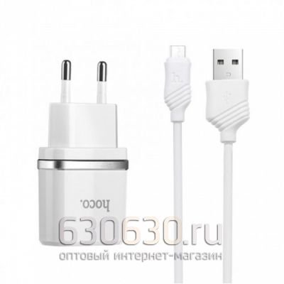 Сетевое зарядное устройство Hoco C11 micro (1USB) 