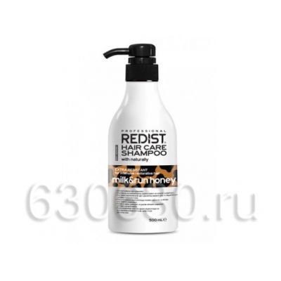 Шампунь для волос Redist Professional Hair Care Shampoo Mask Milk&Run Honey 500 ml