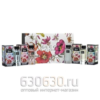 Женский Подарочный Набор Gucci "Gucci Flora" 4 x 5 ml