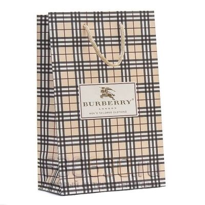 Подарочный Пакет "Burberry" 15 х 23 см