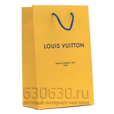 Подарочный Пакет "Louis Vitton" 15 х 23 см (Желтый)