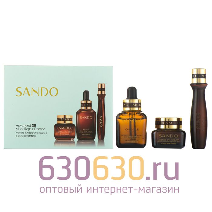 Набор косметики для ухода за кожей вокруг глаз Sando "Advanced Moist Repair Essenсe"