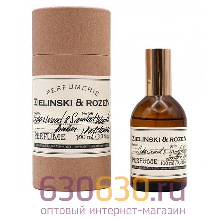 A-Plus ZIELINSKI & ROZEN "Cedarwood & Sandalwood & Amber, Patchouli" 100 ml