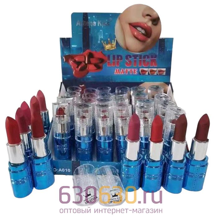 Помада для губ Athena Kiss "Lip Stick Matte" 1 шт.(в ассортименте)