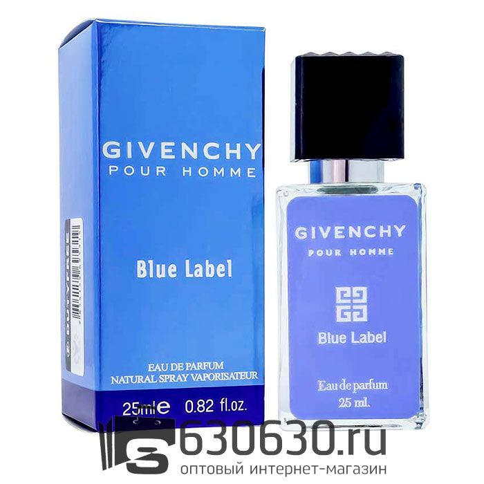 Мини парфюм Givenchy "Blue Label Pour Homme" 25 ml