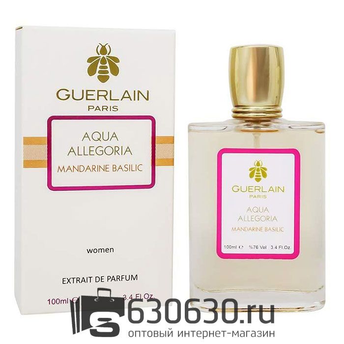 Tester Color Box Guerlain "'Aqua Allegoria Mandarine Basilic" 100 ml