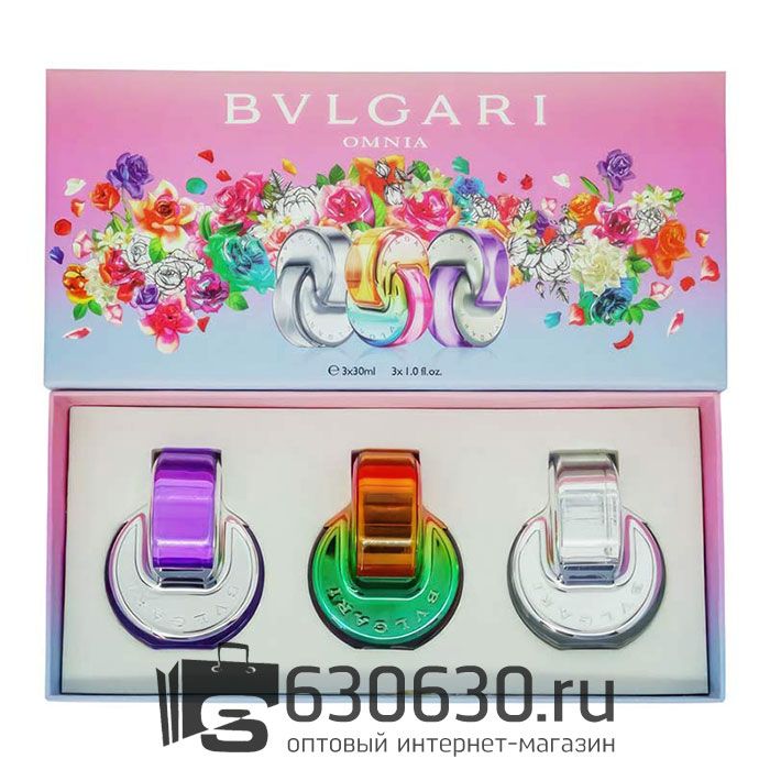 Парфюмерный набор Bvlgari "Pour Femme" 3*30ml