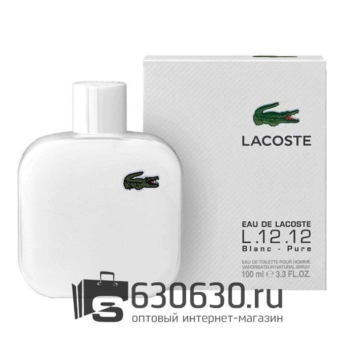 Евро Lacoste "Eau De Lacoste L.12.12 Blanc-Pure" 100 ml оптом