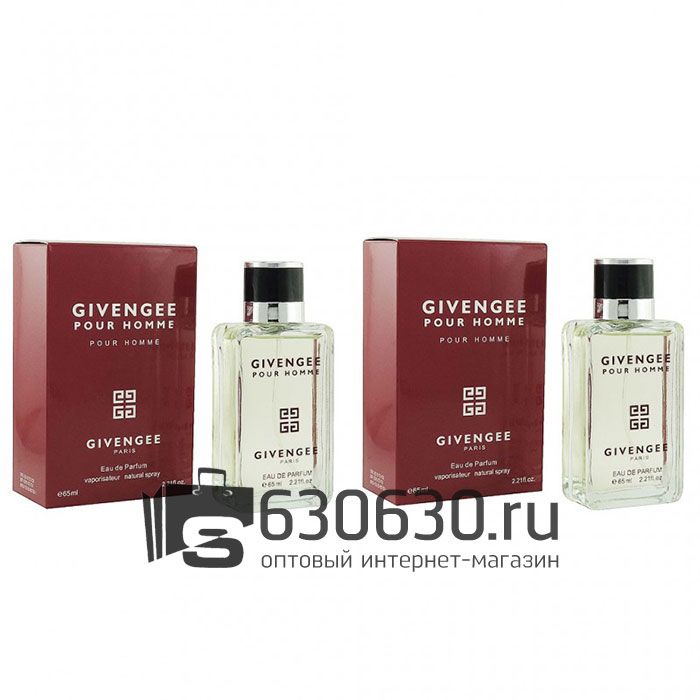 Парфюмерный набор Givengee "Pour Homme" 2x65 ml