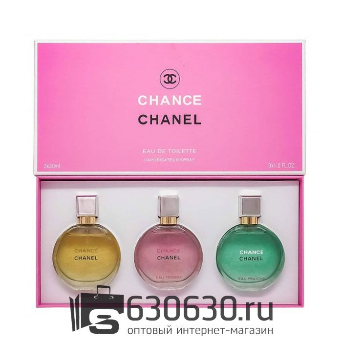 Парфюмерный набор Chanel "Chance For Women" 3*30 ml оптом