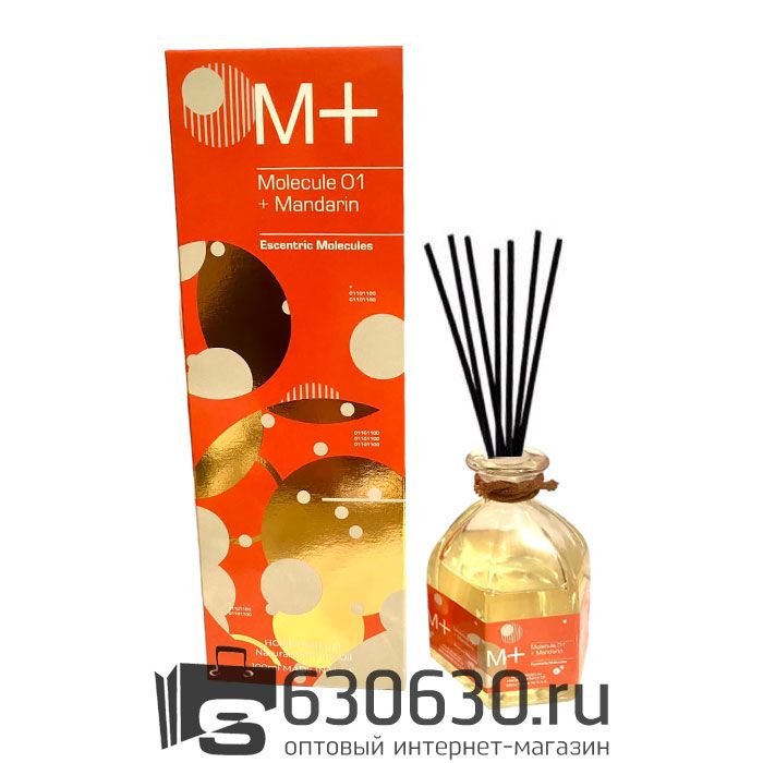 Аромадиффузор с палочками Escentric Molecule "Molecule 01 + Mandarin" 100 ml