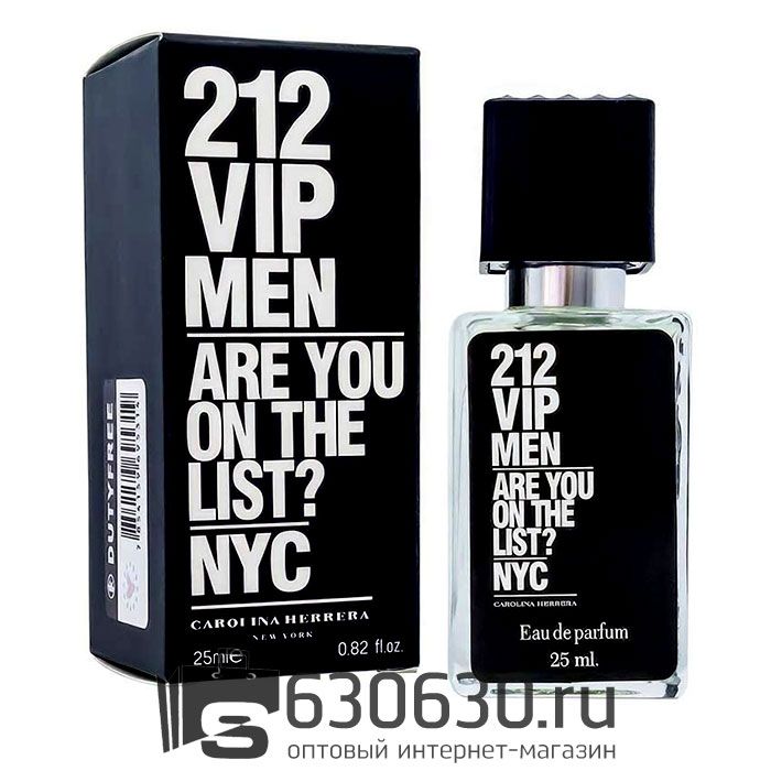 Мини парфюм Carolina Herrera "212 Vip Men" 25 ml