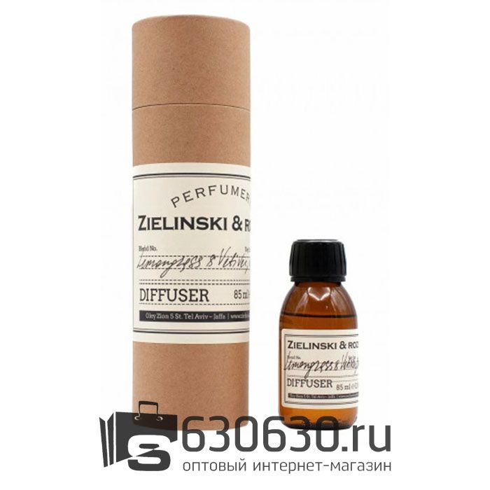 Диффузор для ароматерапии Zielinski&Rozen "Lemongrass & Vetiver, Amber" 85 ml