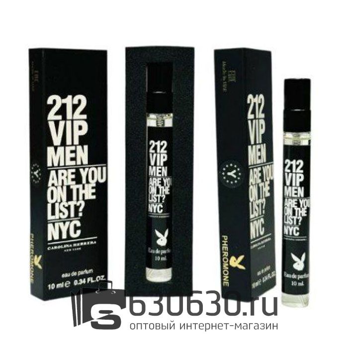 Мини-парфюм Carolina Herrera "212 VIP Men" 10 ml PHEROMON