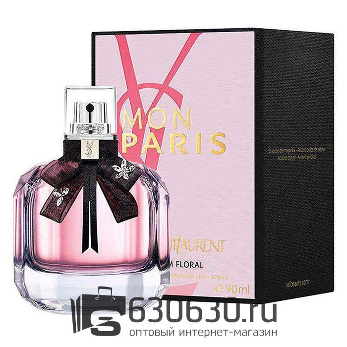 Евро Yves Saint Laurent "Mon Paris Parfum Floral" EDP 90 ml