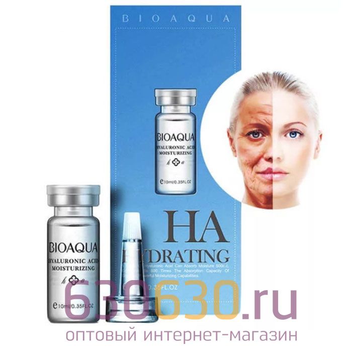 Сыворотка с гиалуроновой кислотой  и экстрактом алоэ BIOAQUA "HA Hydrating Serum"