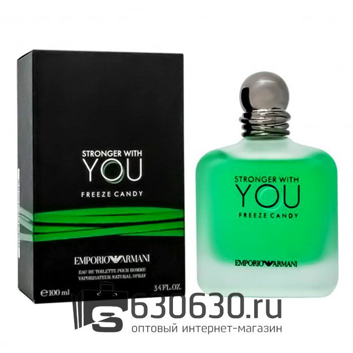 Евро Emporio Armani "Stronger With You Freeze Candy" 100 ml