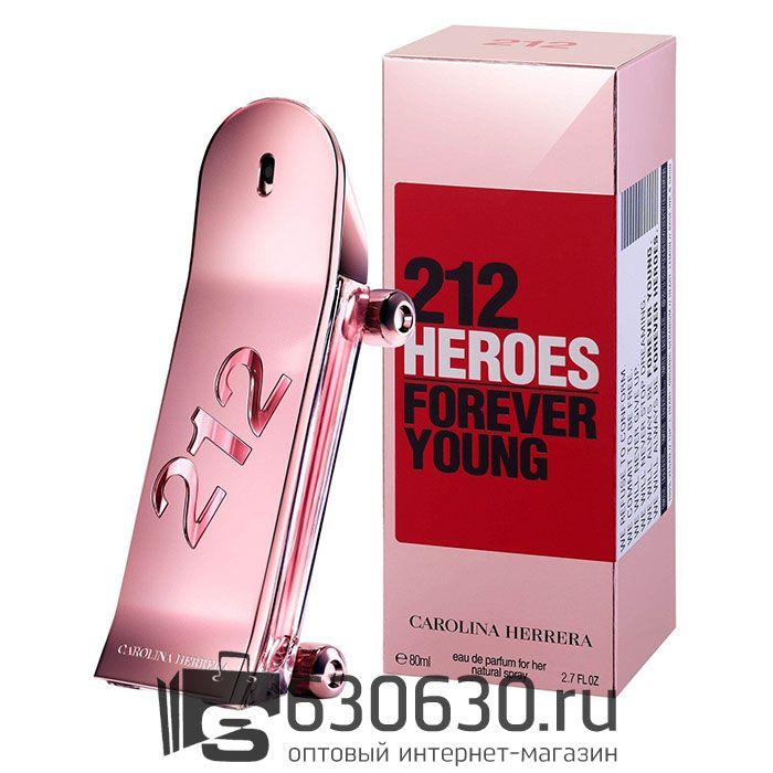 Евро Carolina Herrera "212 Heroes Forever Young For Her" EDP 80 ml