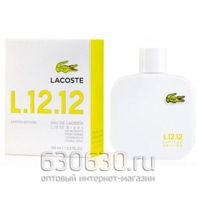 Lacoste "Eau De Lacoste L.12.12 Blanc Limited Edition" 100 ml (Салатовый)