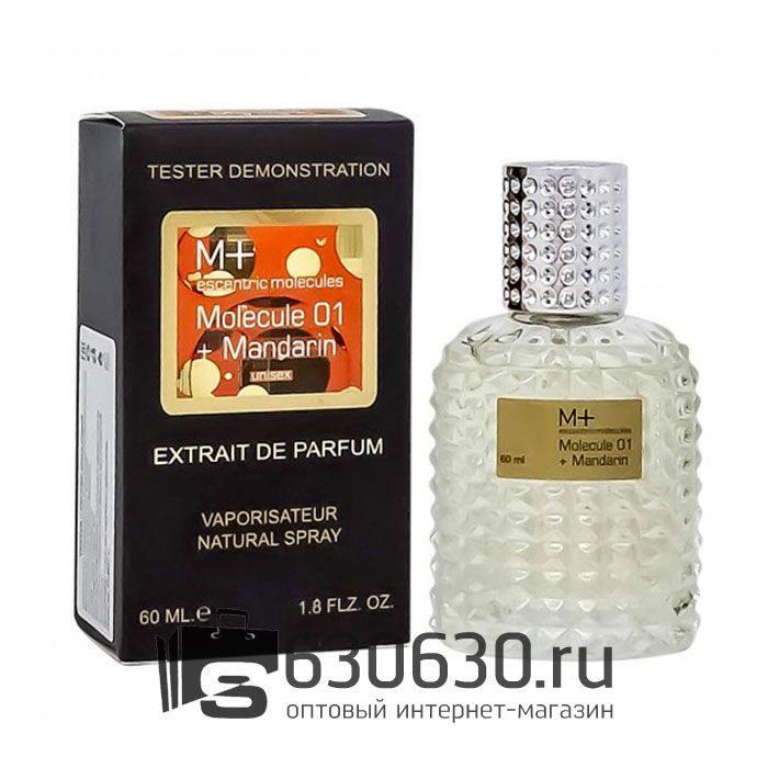 Мини тестер Escentric Molecules "Molecule 01+Mandarin" Extrait 60 ml NEW