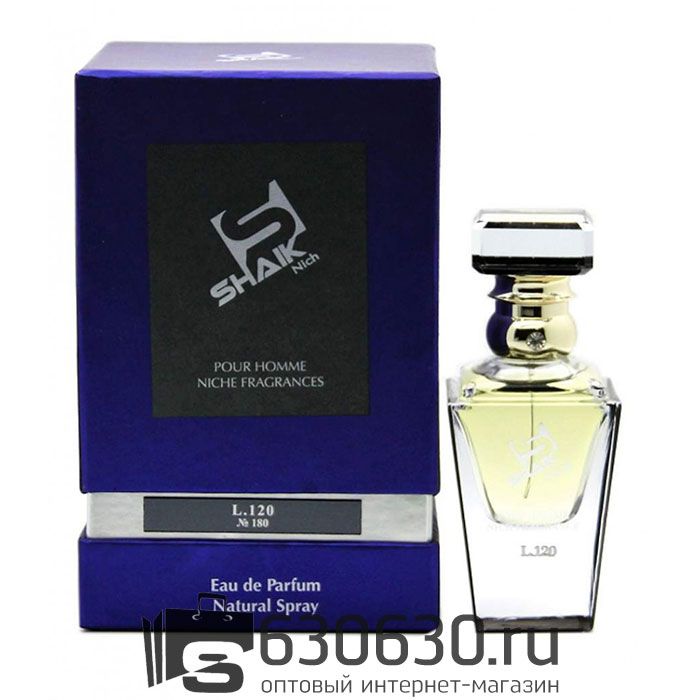 SHAIK NICH №180 L.120 WHITE (LACOSTE L.12.12 BLANC) 50 ML