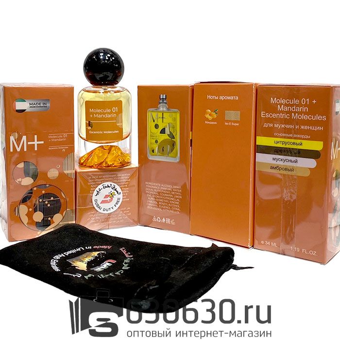 Мини парфюм Escentric Molecules "Molecule 01 + Mandarin" 34 ml