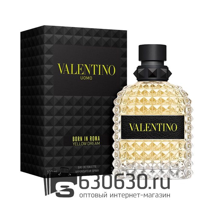 Евро Valentino "Uomo Born In Roma Yellow Dream" EDT 100 ml