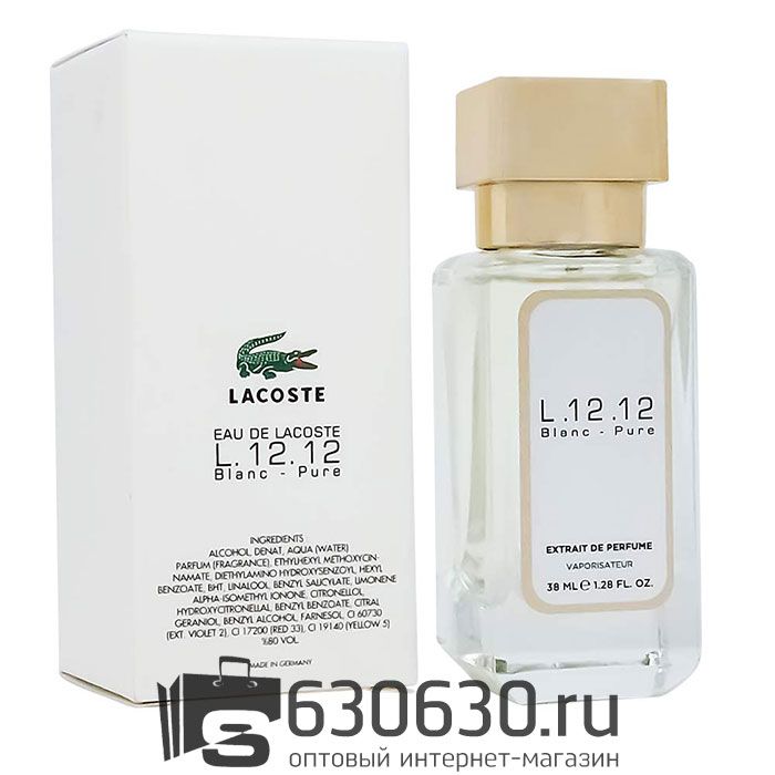 Мини-парфюм Lacoste "L.12.12 Blanc - Pure" 38 ml NEW