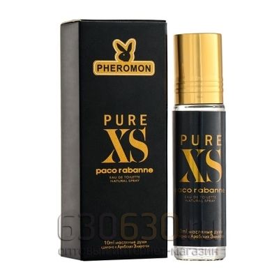 Масляные духи с феромонами Paco Rabanne "Pure XS Man Eau de Toilette" 10 ml