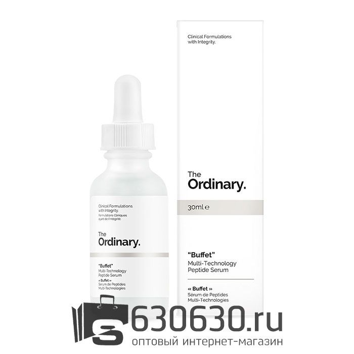 Антивозрастная пептидная сыворотка The Ordinary "Buffet Multi-Technology Peptide Serum" 30 ml