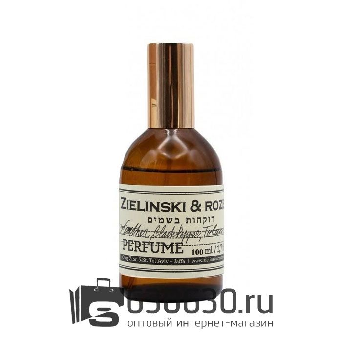 Евро ZIELINSKI & ROZEN "Leather, Black Pepper, Tobacco" 100 ml