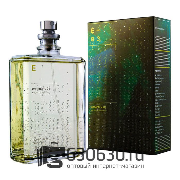 Евро Escentric Molecules "Escentric 03" 100 ml