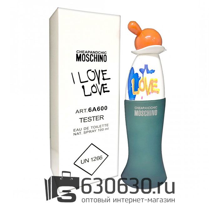 ТЕСТЕР Moschino "Cheap & Chic I Love Love" EDT 100 ml (Евро)