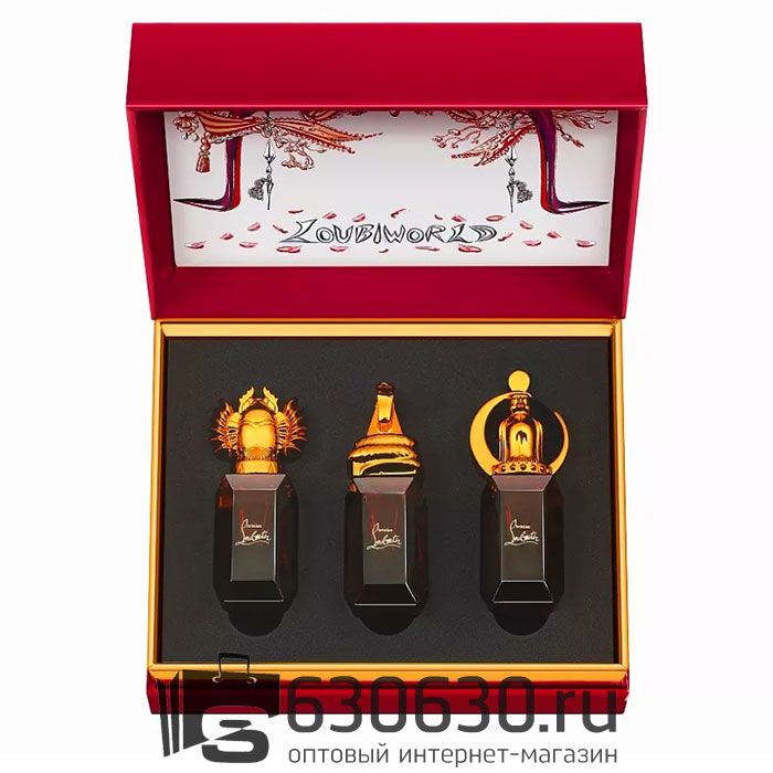 Подарочный набор миниатюр Christian Louboutin ""Loubiworld 3 x 9 ml