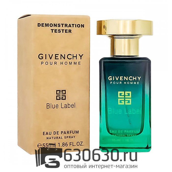 Мини-тестер Givenchy "Pour Homme Blue Label" 55 ml