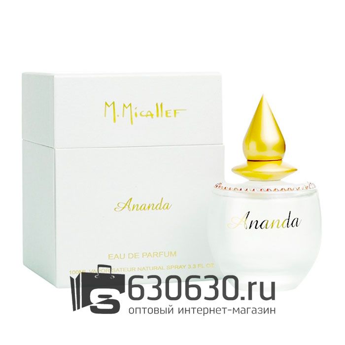 Евро M.Micallef "Ananda" 100 ml оптом