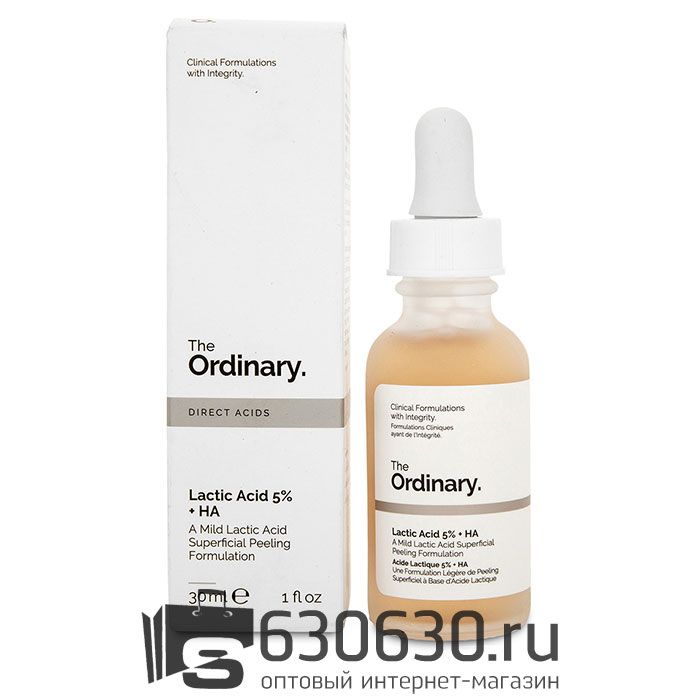 Молочная кислота The Ordinary "Lactic Acid 5% + HA" 30 ml