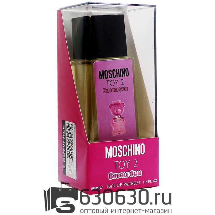 Мини-парфюм Moschino "Toy 2 Bubble Gum" 50 ml (прозрачная упаковка)