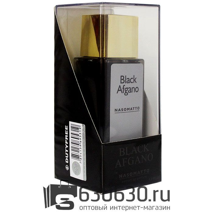 Мини-парфюм Nasomatto "Black Afgano" 50 ml (прозрачная упаковка)