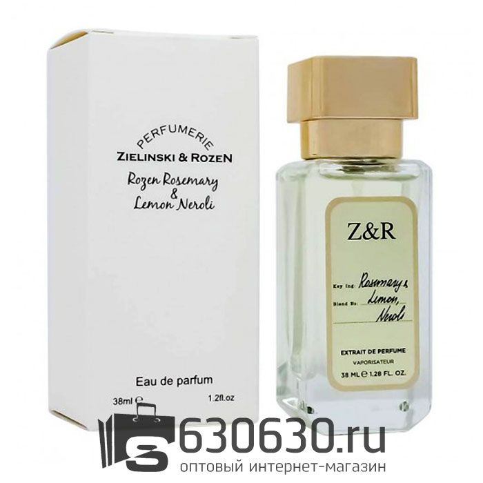 Мини-парфюм ZIELINSKI & ROZEN "Rosemary & Lemon, Neroli" 38 ml NEW