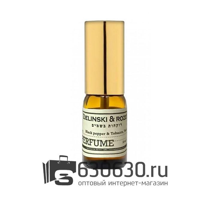 Евро ZIELINSKI & ROZEN "Black Pepper & Tobacco, Vanilla" 10 ml