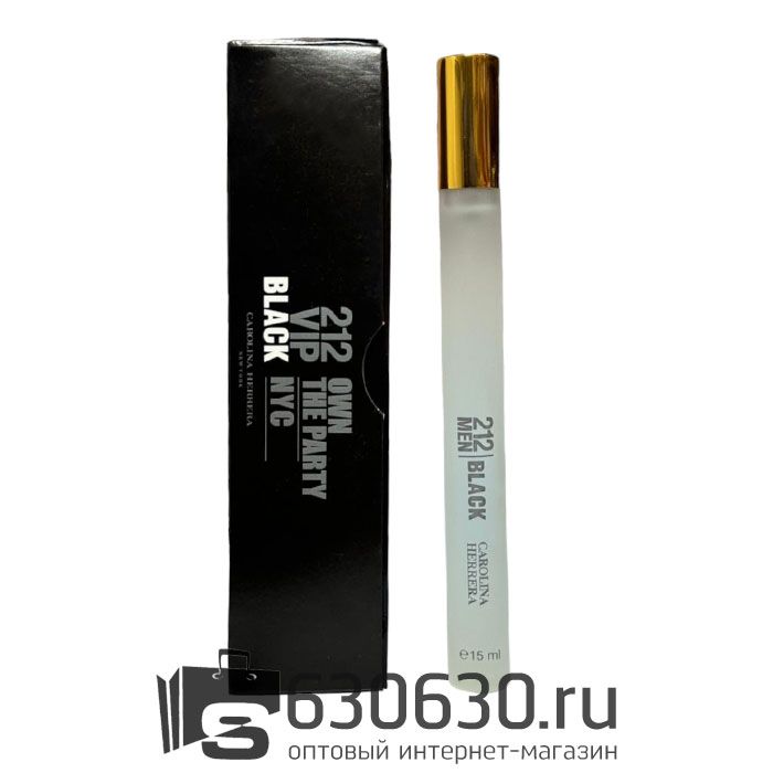 Ручка Carolina Herrera "212 VIP Black Own The Party NYC" 15 ml