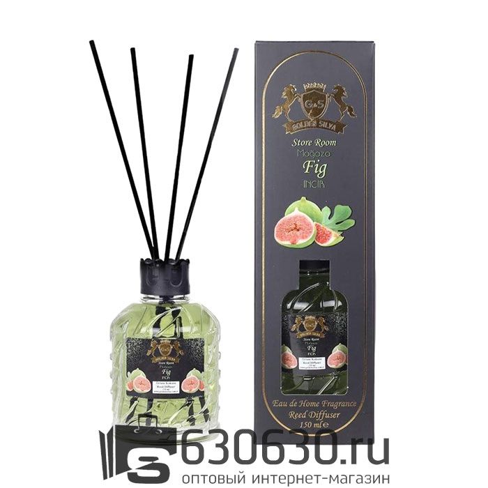 Аромадиффузор с палочками для дома Golden Silva "Fig Ingir" 150 ml