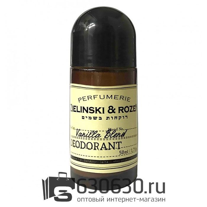 Парфюмированный Роликовый Дезодорант Z&R "Vanilla Blend" 50 ml