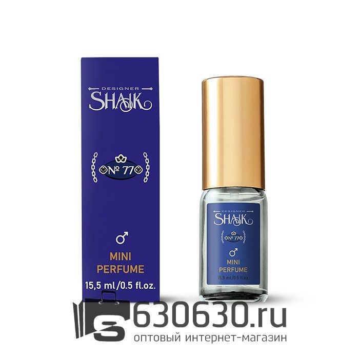 Мини-парфюм Shaik "Opulent No77 For Men" 15 ml