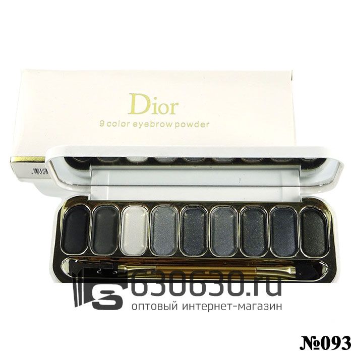 Тени для век Christian Dior "9 Color Eyebrow Powder" 1шт.