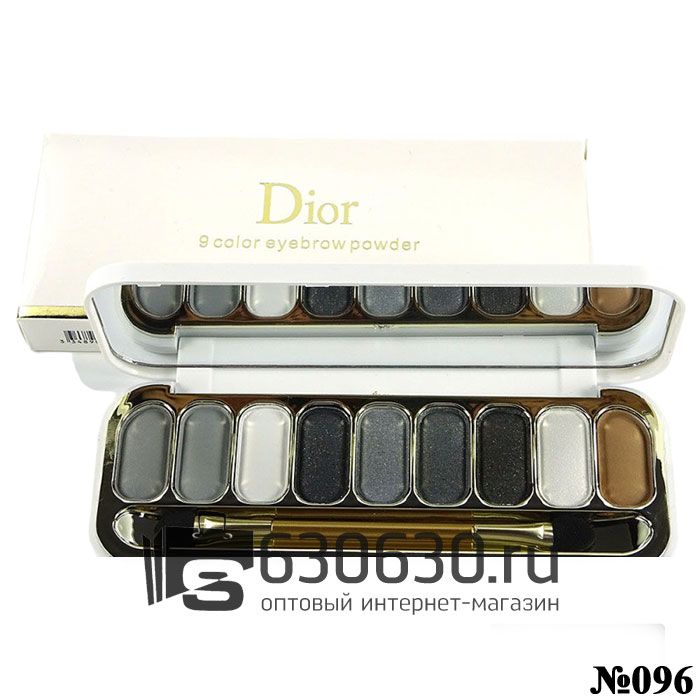 Тени для век Christian Dior "9 Color Eyebrow Powder" 1шт.