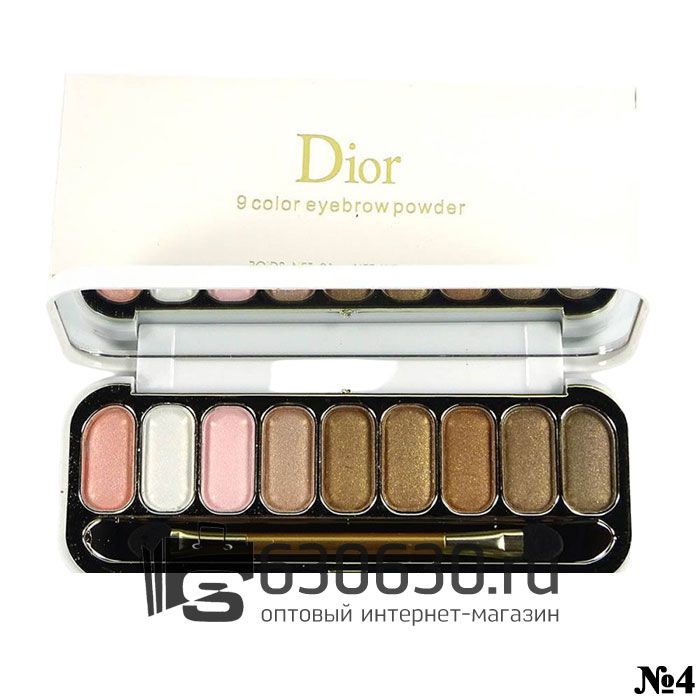 Тени для век Christian Dior "9 Color Eyebrow Powder" 1шт.